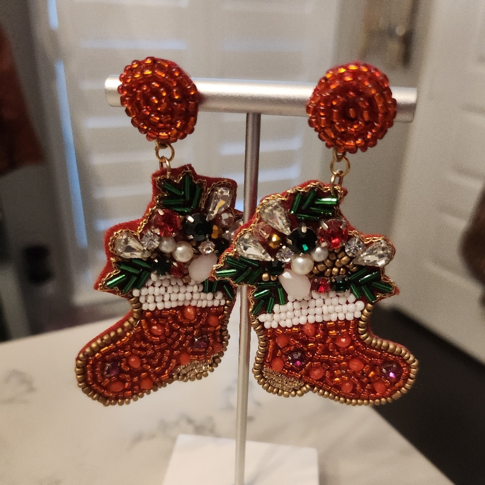 Christmas Earrings - Picture 8 of 8